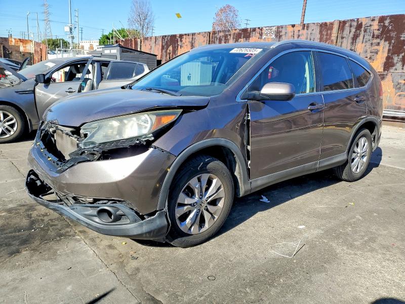 HONDA CR-V EXL 2014 with VIN 2HKRM3H78EH531908 - Photo from auction