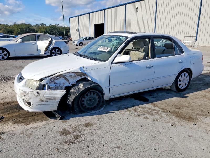 TOYOTA COROLLA 2001 with VIN 2T1BR12E91C498364 - Photo from auction