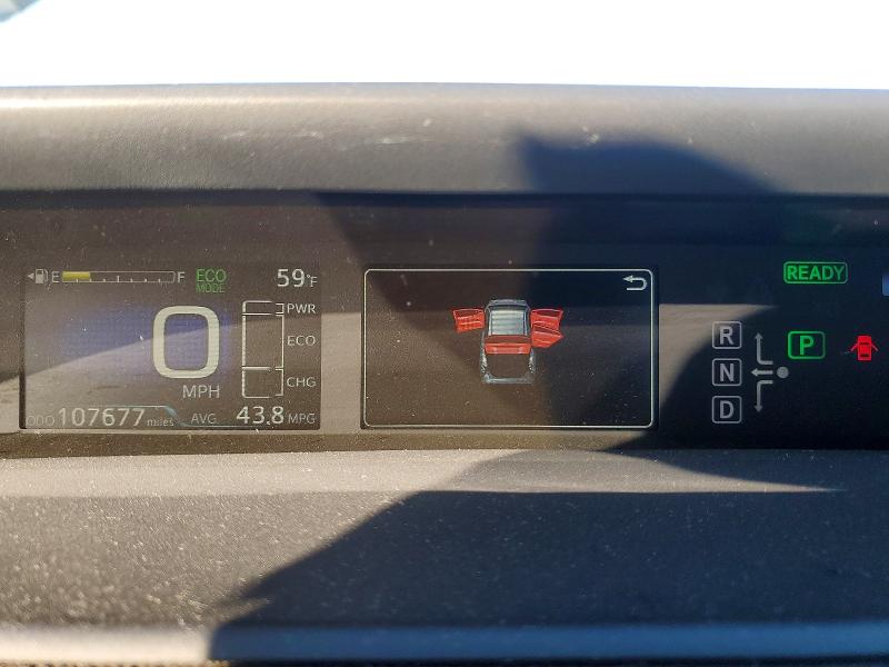 Photo 9 from auction – 2016 TOYOTA PRIUS with VIN JTDKARFU1G3026698