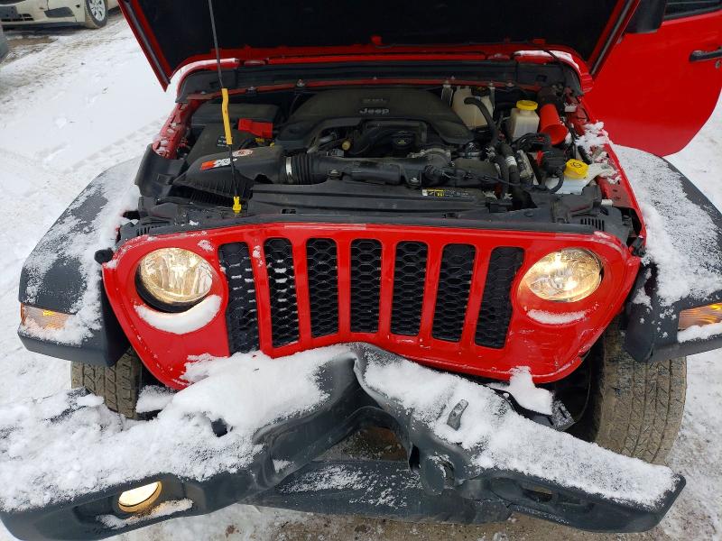 Photo 11 from auction – 2020 JEEP GLADIATOR with VIN 1C6HJTAG5LL104183