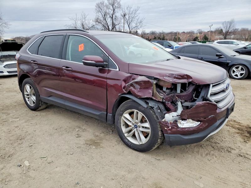 Photo 4 from auction – 2017 FORD EDGE SEL with VIN 2FMPK4J81HBC48056
