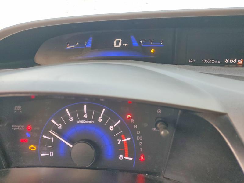 Photo 9 from auction – 2012 HONDA CIVIC with VIN 19XFB2F86CE319301