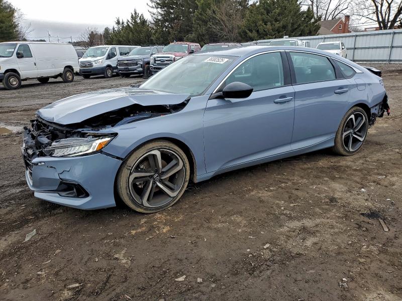 HONDA ACCORD SPO 2022 with VIN 1HGCV1F48NA034625 - Photo from auction