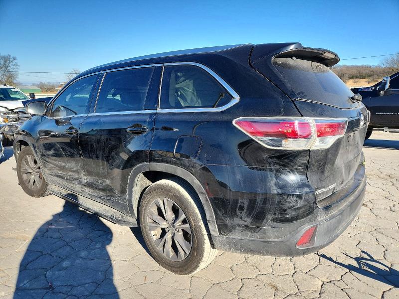 Photo 2 from auction – 2015 TOYOTA HIGHLANDER with VIN 5TDKKRFH1FS108122
