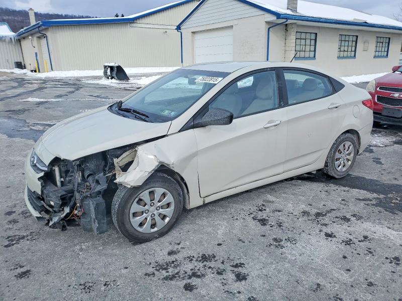 HYUNDAI ACCENT SE 2016 with VIN KMHCT4AE6GU117120 - Photo from auction