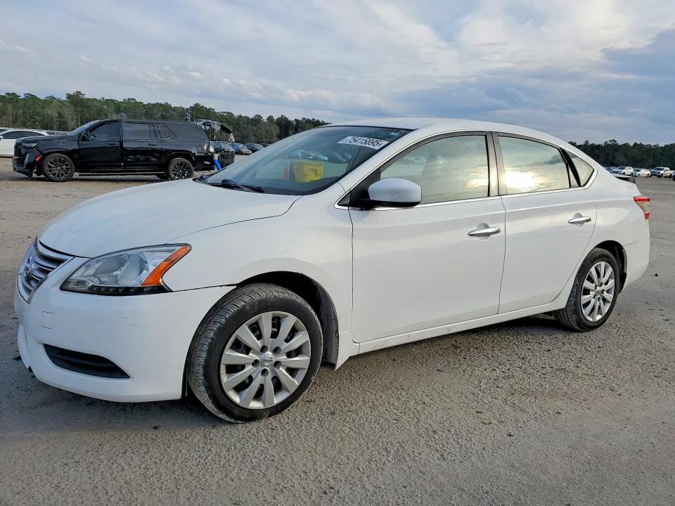 NISSAN SENTRA S 2015 with VIN 3N1AB7AP3FL685774 - Photo from auction