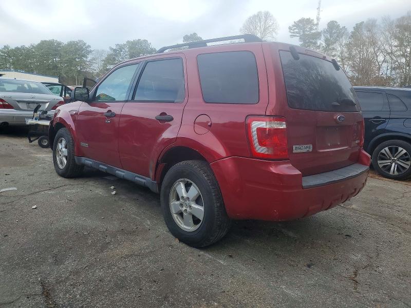 Photo 2 from auction – 2008 FORD ESCAPE with VIN 1FMCU93148KA66637