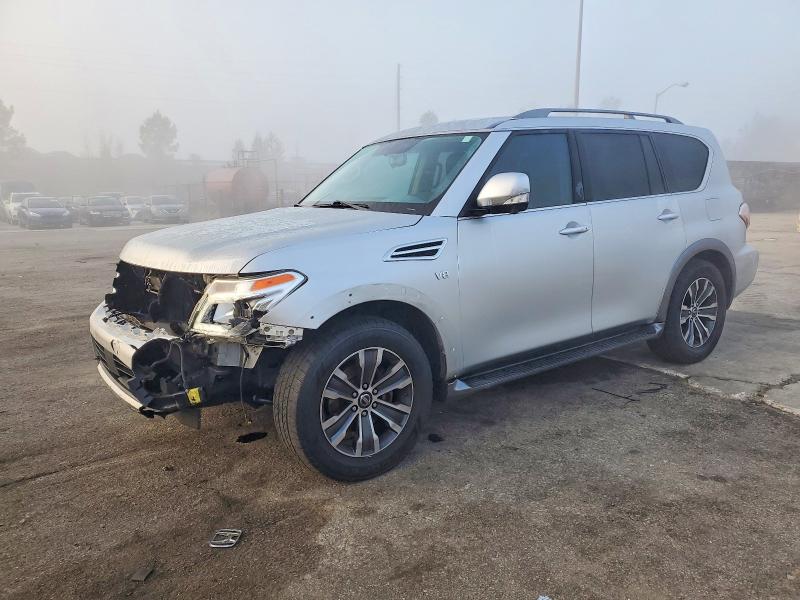 NISSAN ARMADA SV 2018 with VIN JN8AY2NC4J9555904 - Photo from auction