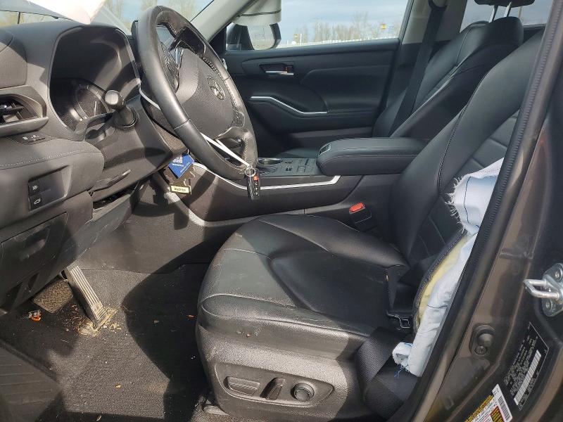 Photo 7 from auction – 2021 TOYOTA HIGHLANDER with VIN 5TDHZRBH1MS158513