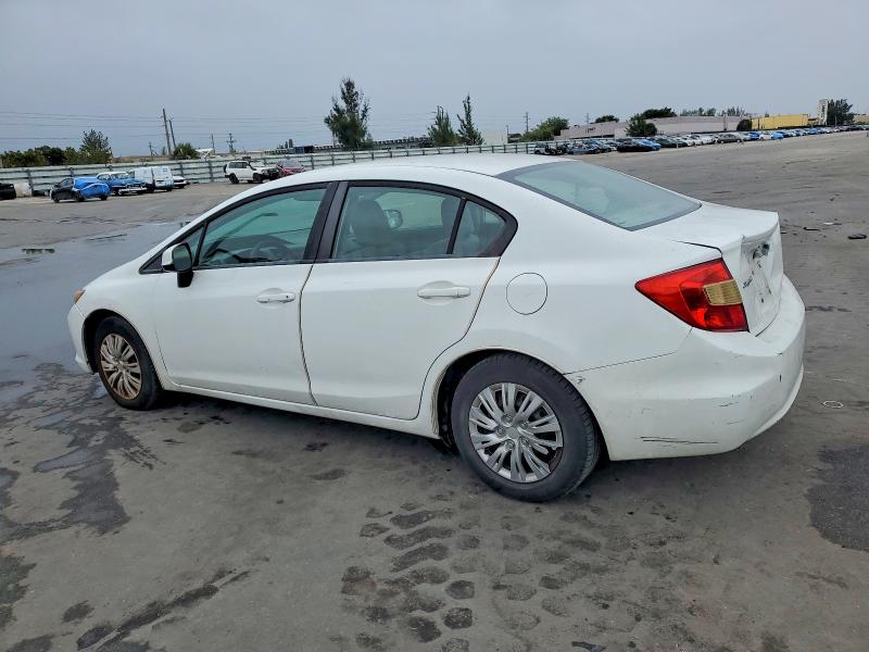 Photo 2 from auction – 2012 HONDA CIVIC LX with VIN 19XFB2F54CE002817