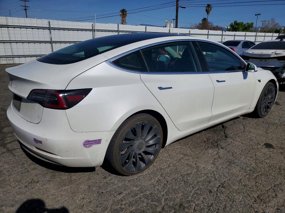 Photo 3 from auction – 2019 TESLA MODEL 3 with VIN 5YJ3E1EA8KF482856