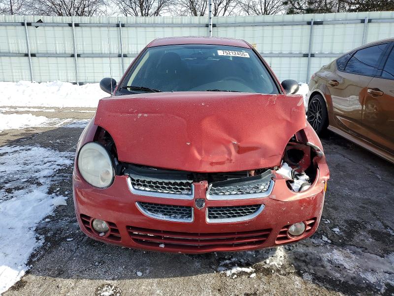 Photo 5 from auction – 2004 DODGE NEON SXT with VIN 1B3ES56CX4D535335
