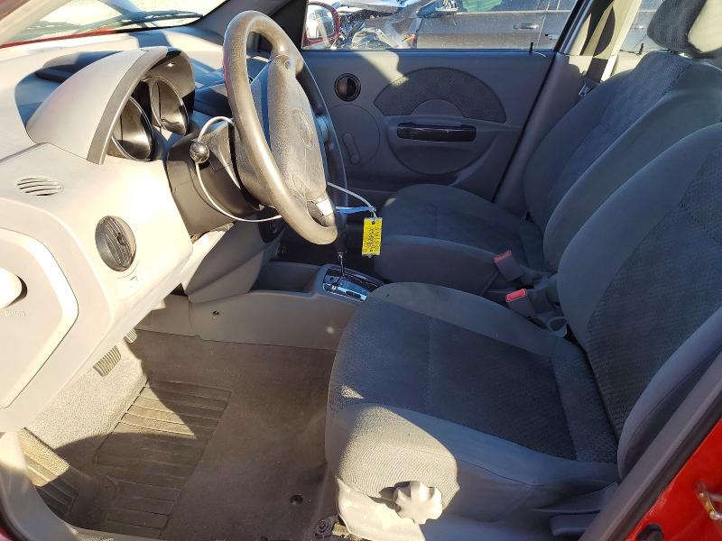 Photo 7 from auction – 2005 CHEVROLET AVEO BASE with VIN KL1TD52645B482491