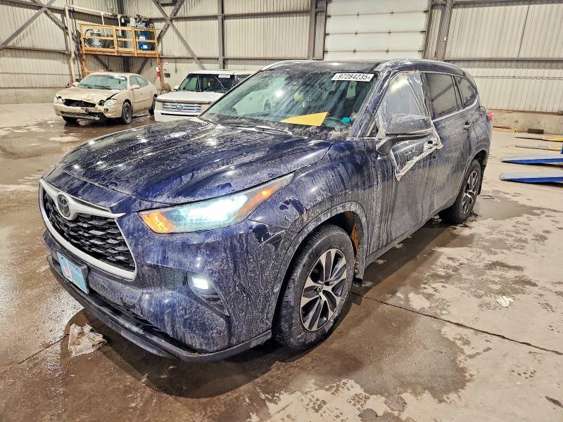 Photo 1 from auction – 2021 TOYOTA HIGHLANDER with VIN 5TDGZRBH3MS547181