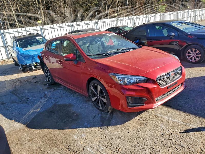 Photo 4 from auction – 2018 SUBARU IMPREZA with VIN 4S3GTAM67J3732927