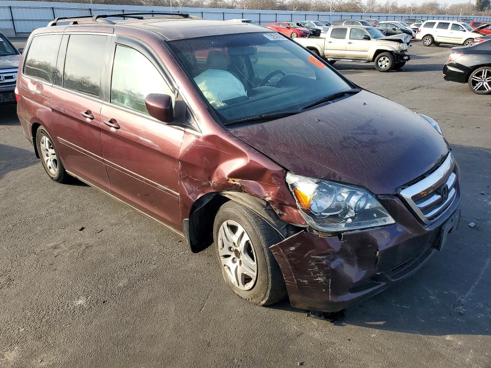 Photo 4 from auction – 2007 HONDA ODYSSEY with VIN 5FNRL38747B456404