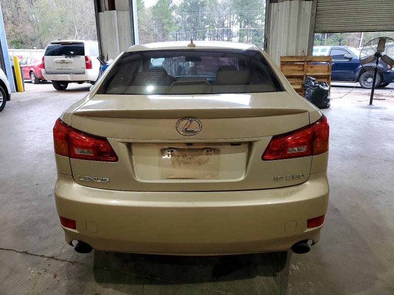 Photo 6 from auction – 2007 LEXUS IS with VIN JTHBK262972029419
