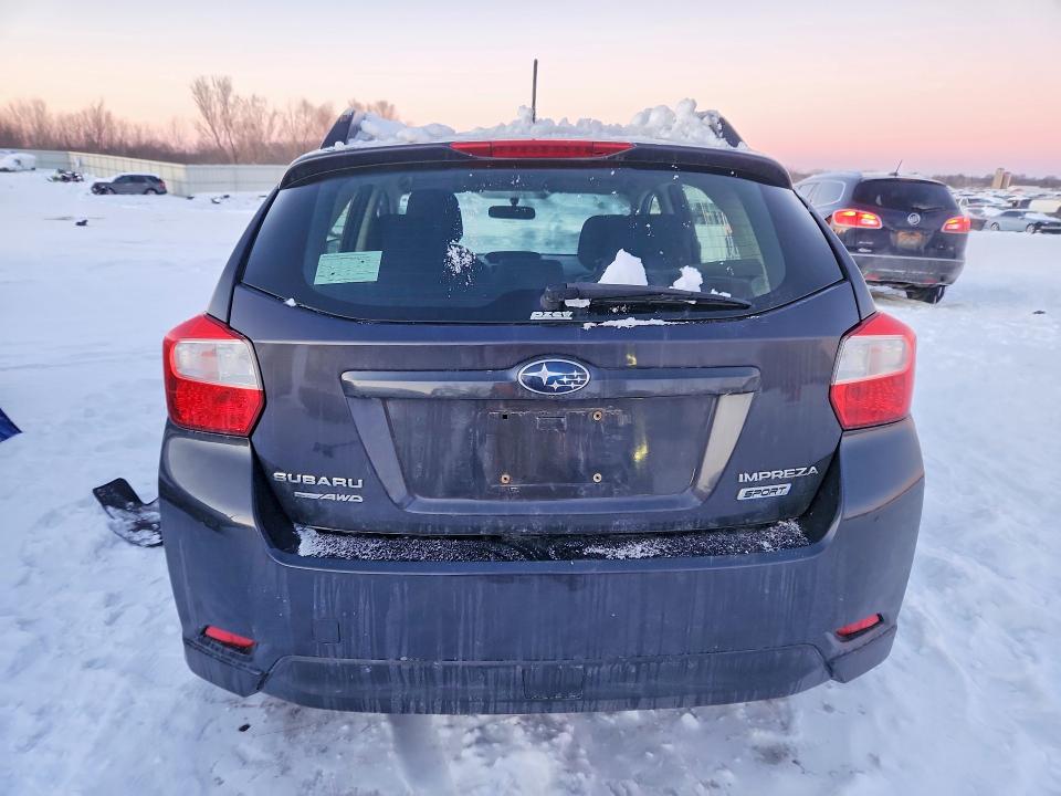 Photo 6 from auction – 2012 SUBARU IMPREZA SP with VIN JF1GPAL62CH236872