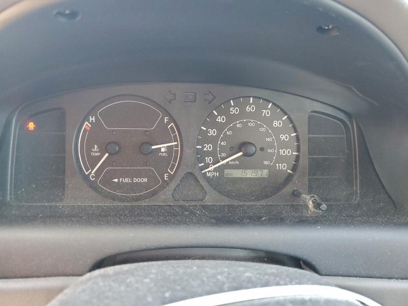 Photo 9 from auction – 2000 TOYOTA COROLLA VE with VIN 1NXBR12E2YZ379130