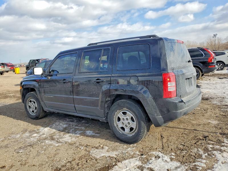 Photo 2 from auction – 2017 JEEP PATRIOT SP with VIN 1C4NJPBB0HD166811