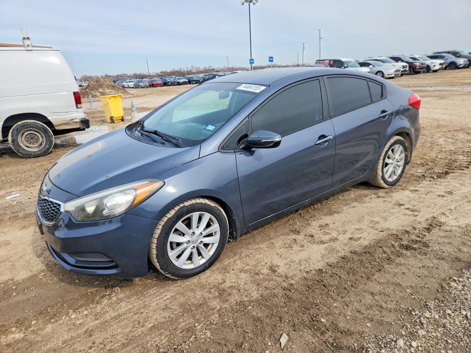 KIA FORTE LX 2015 with VIN KNAFX4A6XF5413973 - Photo from auction