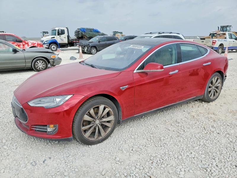 TESLA MODEL S 2014 with VIN 5YJSA1H16EFP52920 - Photo from auction