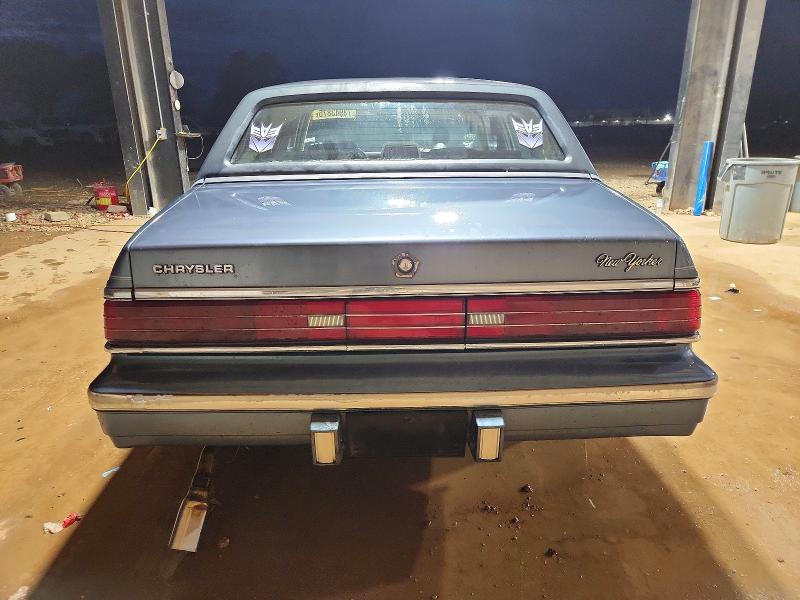 Photo 6 from auction – 1986 CHRYSLER NEW YORKER with VIN 1C3BT56E3GC102910