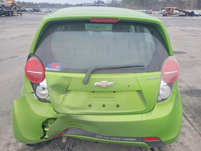 Photo 6 from auction – 2014 CHEVROLET SPARK 1LT with VIN KL8CC6S95EC494504