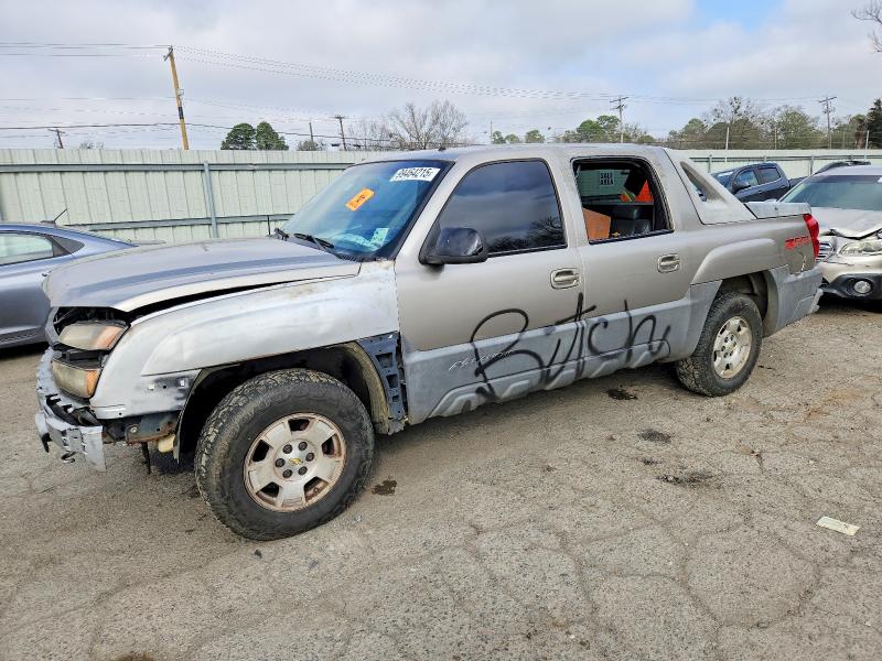 CHEVROLET AVALANCHE 2002 with VIN 3GNEC13T32G119837 - Photo from auction