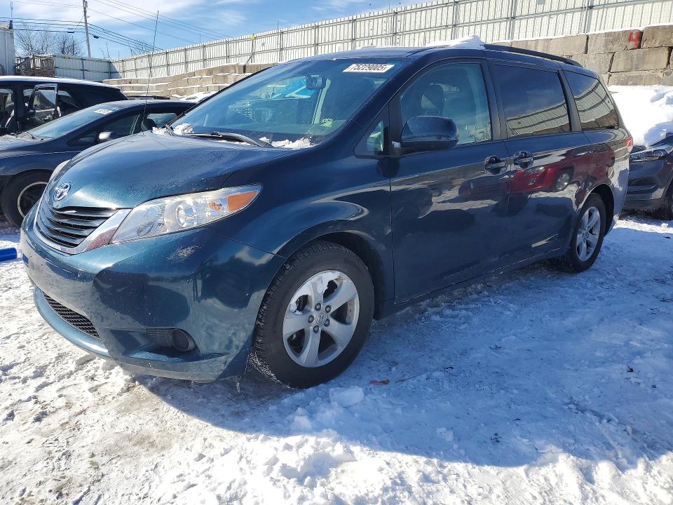TOYOTA SIENNA LE 2012 with VIN 5TDKK3DC4CS220834 - Photo from auction