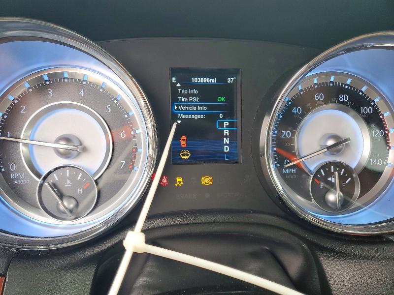 Photo 9 from auction – 2013 CHRYSLER 300 with VIN 2C3CCAAG3DH534167