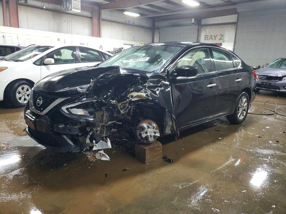 NISSAN SENTRA S 2017 with VIN 3N1AB7AP3HL694414 - Photo from auction