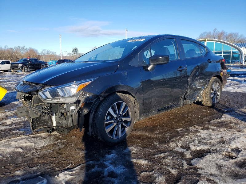 NISSAN VERSA SV 2023 with VIN 3N1CN8EVXPL869402 - Photo from auction