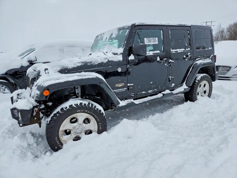 JEEP WRANGLER U 2014 with VIN 1C4BJWEG6EL187720 - Photo from auction