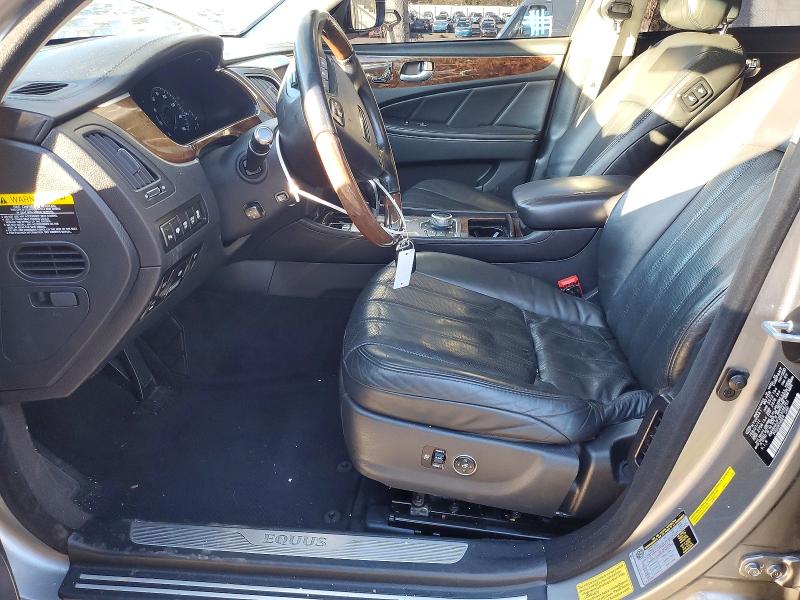Photo 7 from auction – 2011 HYUNDAI EQUUS SIGN with VIN KMHGH4JF2BU036751