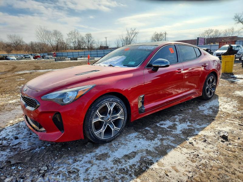 KIA STINGER 2021 with VIN KNAE15LA4M6095134 - Photo from auction