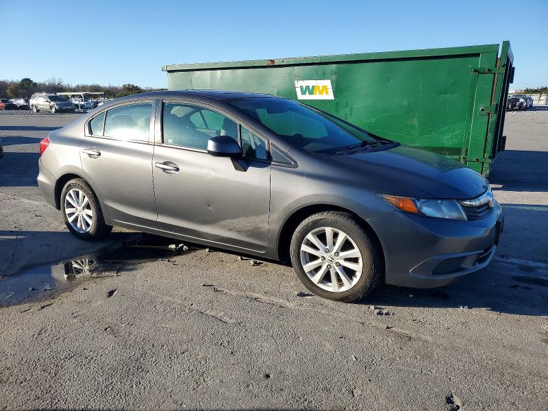 Photo 4 from auction – 2012 HONDA CIVIC EX with VIN 2HGFB2F86CH587237