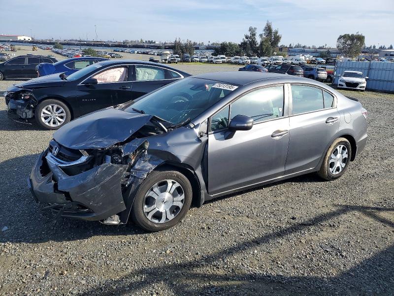 HONDA CIVIC 2013 with VIN 19XFB4F34DE202138 - Photo from auction