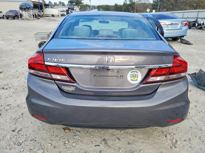 Photo 6 from auction – 2014 HONDA CIVIC LX with VIN 19XFB2F55EE040074