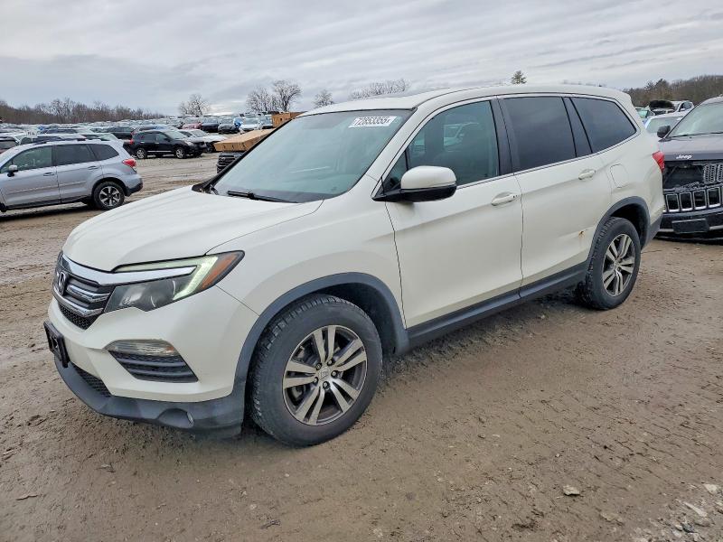 HONDA PILOT EXL 2016 with VIN 5FNYF6H55GB111756 - Photo from auction