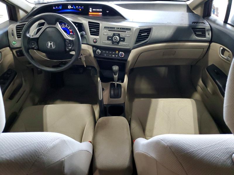 Photo 8 from auction – 2012 HONDA CIVIC LX with VIN 2HGFB2F55CH501292