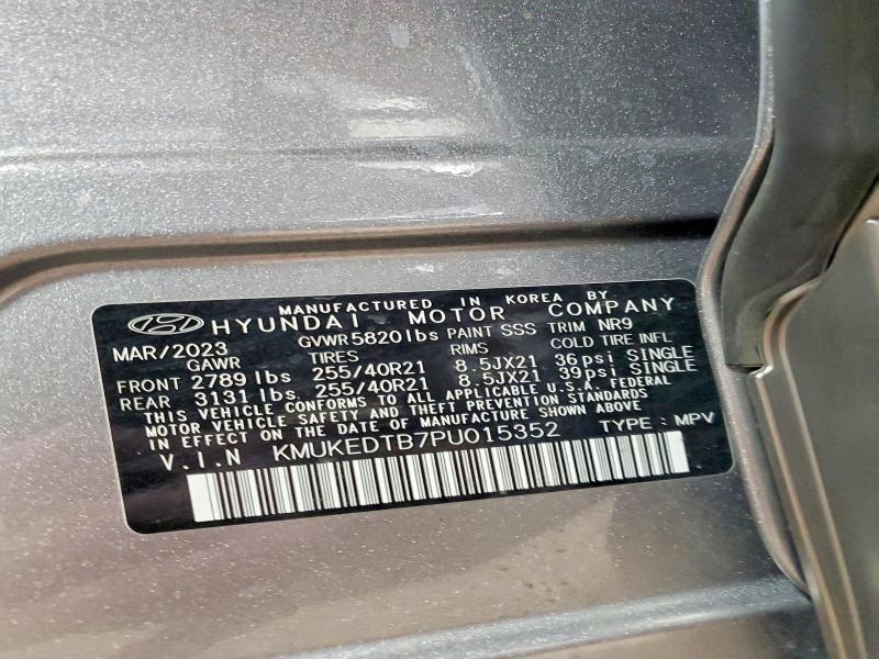 Photo 14 from auction – 2023 GENESIS GV60 with VIN KMUKEDTB7PU015352
