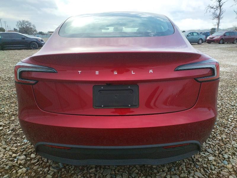Photo 6 from auction – 2025 TESLA MODEL 3 with VIN 5YJ3E1EA2SF991289