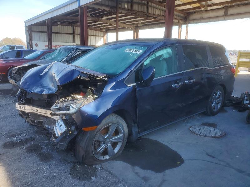 Photo 1 from auction – 2018 HONDA ODYSSEY EX with VIN 5FNRL6H72JB041834