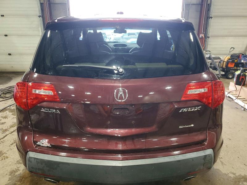 Photo 6 from auction – 2009 ACURA MDX with VIN 2HNYD28219H528402