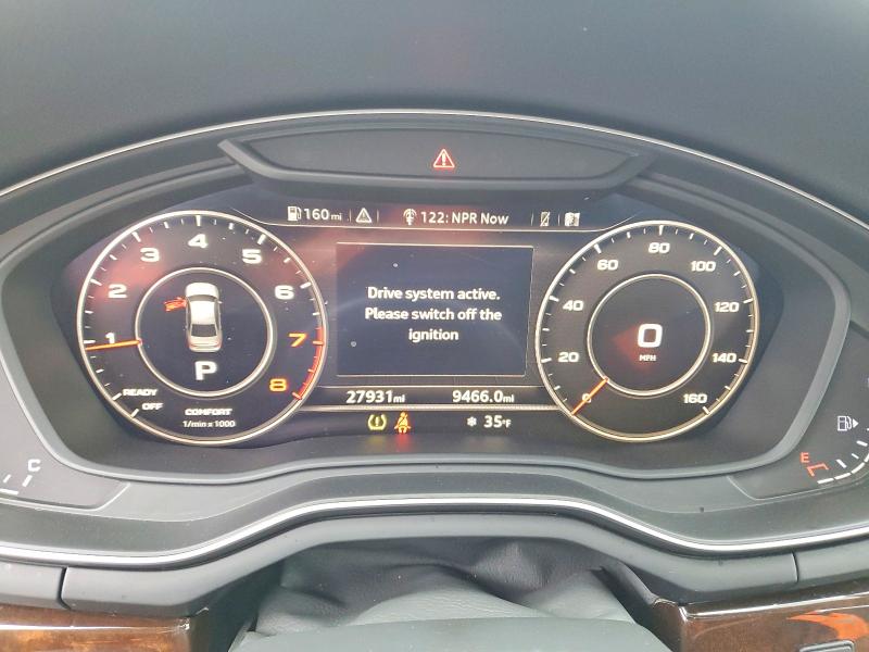 Photo 9 from auction – 2018 AUDI A4 with VIN WAUENAF47JN017256