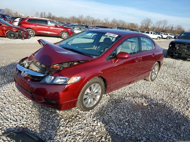 Photo 1 from auction – 2009 HONDA CIVIC with VIN 19XFA16939E029886