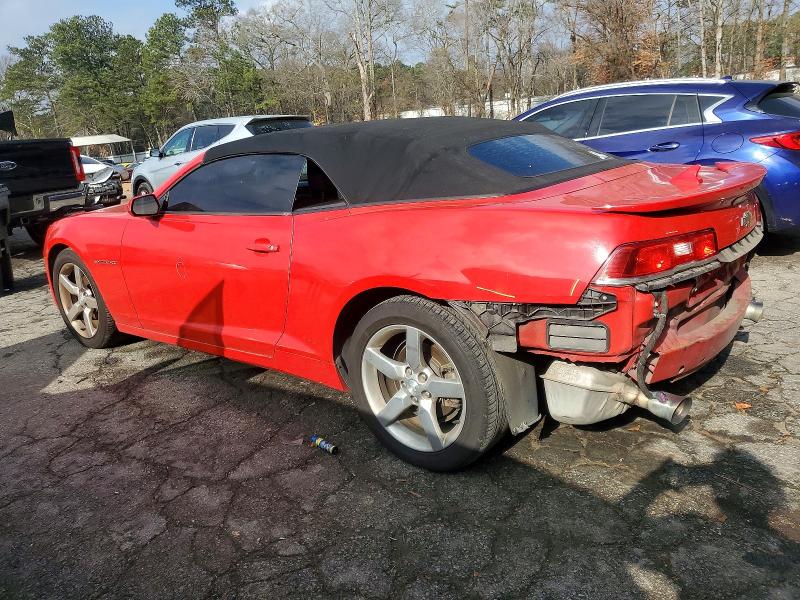 Photo 2 from auction – 2014 CHEVROLET CAMARO LT with VIN 2G1FB3D39E9294076