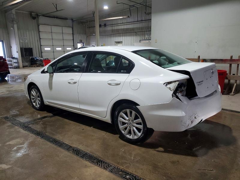 Photo 2 from auction – 2012 HONDA CIVIC EX with VIN 19XFB2F87CE312616