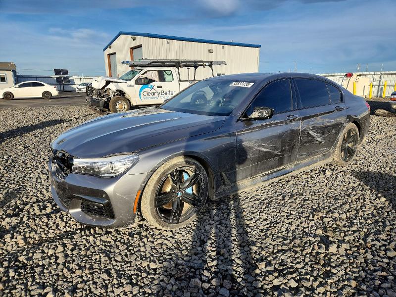 BMW 740 I 2017 with VIN WBA7E2C32HG741154 - Photo from auction